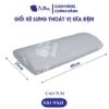 Áo gối kê lưng AIRU cao 7cm màu ghi thun