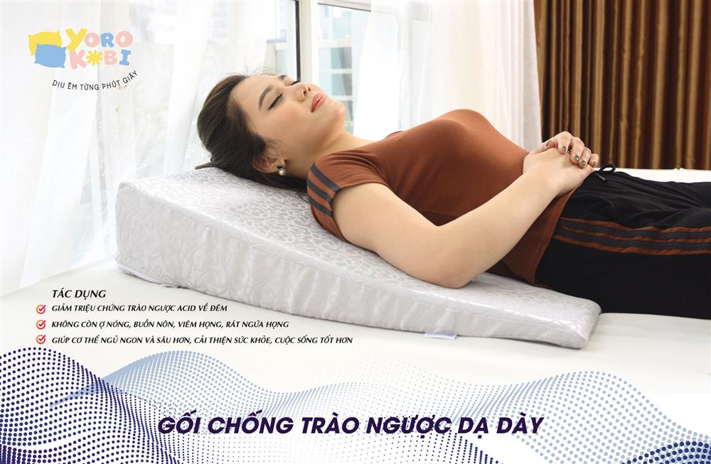 Tạo tư thế nằm chuẩn chống trào ngược dạ dày