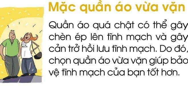 Mặc quần áo thoải mái