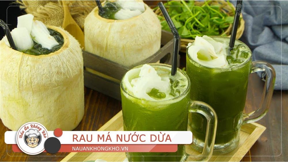 rau má nước dừa